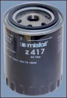 MISFAT Z417 Масляный фильтр