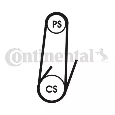 Contitech 4PK1022ELAST Ремень генератора