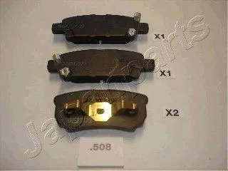 Japanparts PP-508AF Гальмівні колодки