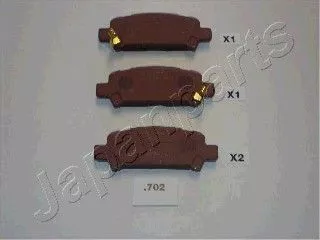 Japanparts PP-702AF Гальмівні колодки