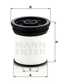 MANN-FILTER PU7006 Топливный фильтр