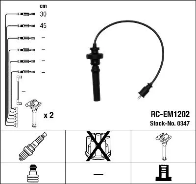 Ngk 0347 Высоковольтные провода