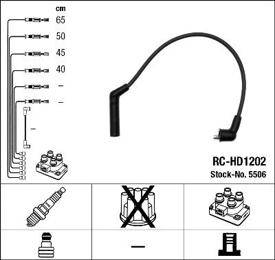 Ngk 5506 Высоковольтные провода