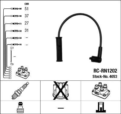 Ngk 4053 Провода зажигания