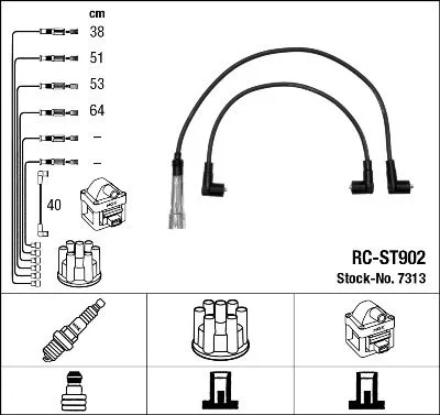 Ngk 7313 Высоковольтные провода