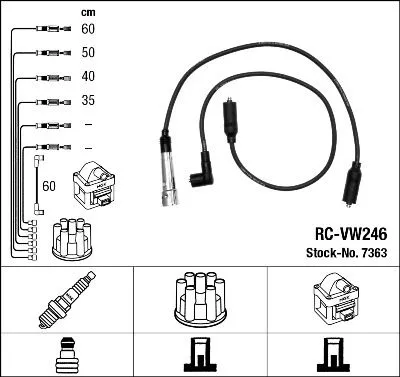 Ngk 7363 Провода зажигания