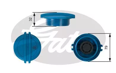 GATES RC228 Кришка розширювального бачка