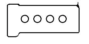 BGA RK6335 Прокладка клапанной крышки