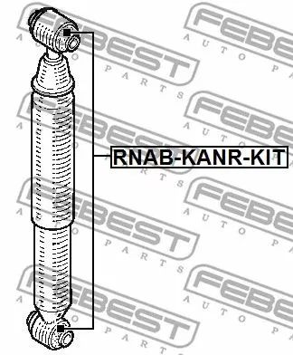 Febest RNAB-KANR-KIT Комплект (пильовики + відбійники)