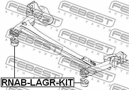 Febest RNAB-LAGR-KIT Сайлентблок балки