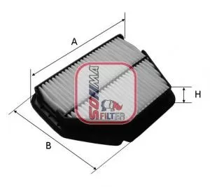 SOFIMA S3392A Воздушный фильтр