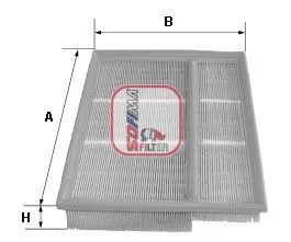 SOFIMA S6720A Повітряний фільтр