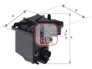 SOFIMA S7420NR Паливний фільтр