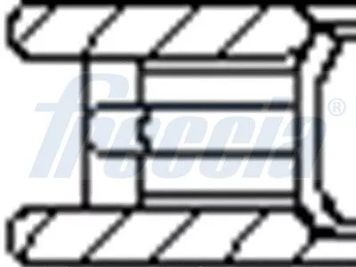 Freccia FR10-506500 Комплект поршневых колец