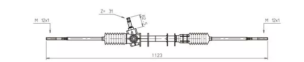 GENERAL RICAMBI SK4002 Рулевая рейка