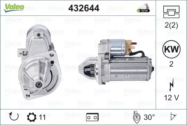 VALEO 432644 Стартер