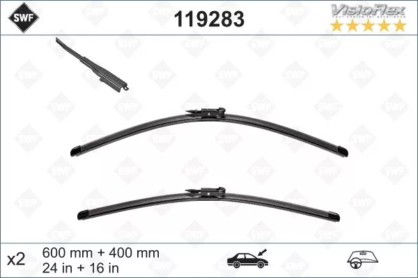 SWF 119283 Щетки стеклоочистителя