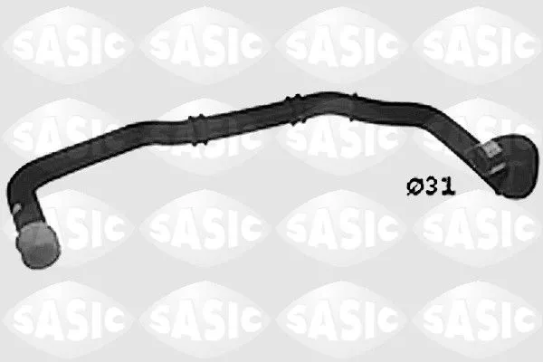 Sasic SWH0491 Патрубок радиатора