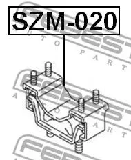 Febest SZM-020 Подушка двигателя