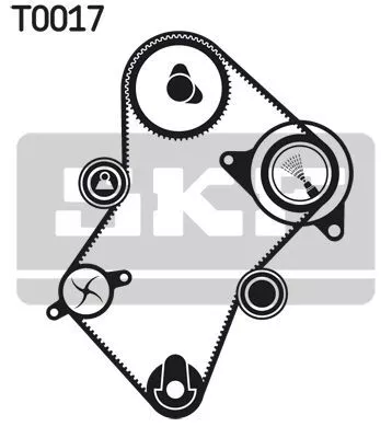 Skf VKMA 03244 Комплект ремня ГРМ