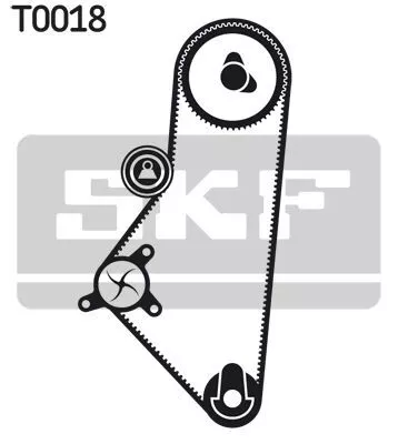 Skf VKMA 03201 Комплект ремня ГРМ