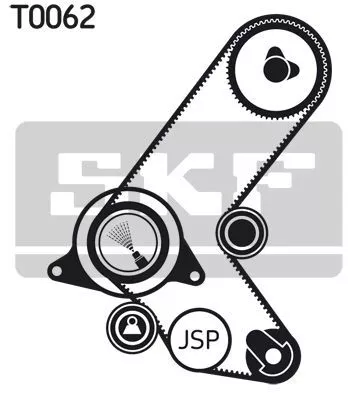 Skf VKMA 05214 Комплект ремня ГРМ