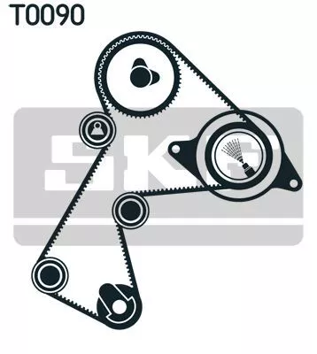Skf VKMA 06126 Комплект ремня ГРМ