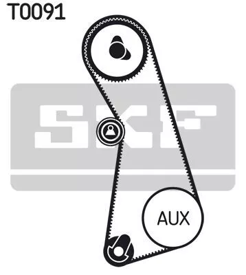 Skf VKMA01001 Комплект ремня ГРМ