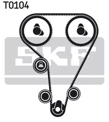 Skf VKMA 04212 Комплект ремня ГРМ