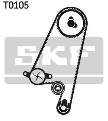 Skf VKMA 05402 Комплект ремня ГРМ
