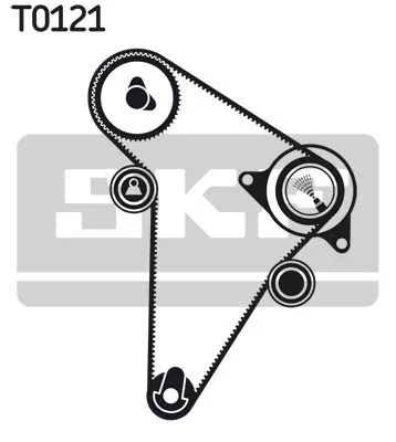 Skf VKMA 03300 Комплект ремня ГРМ