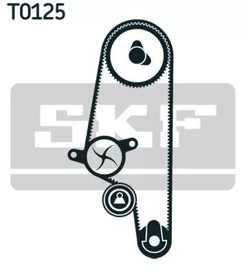 Skf VKMA 01110 Комплект ремня ГРМ