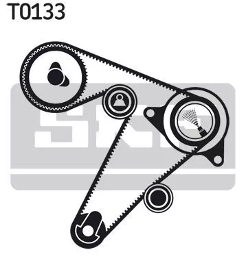 Skf VKMA 06501 Комплект ремня ГРМ