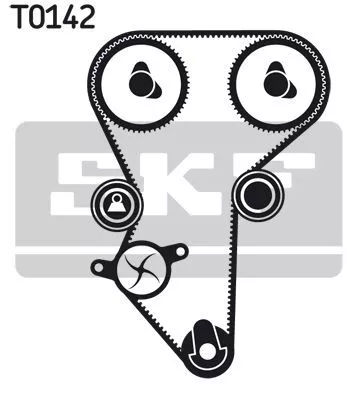 Skf VKMA 03213 Комплект ремня ГРМ