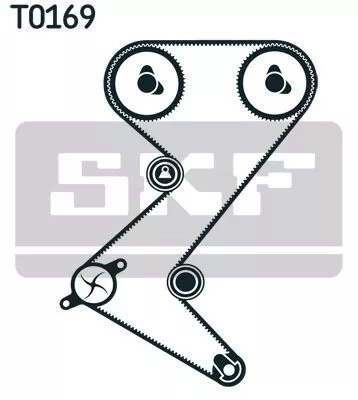 Skf VKMA 03235 Комплект ремня ГРМ