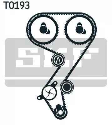 Skf VKMC 03256 Комплект ременя ГРМ + помпа