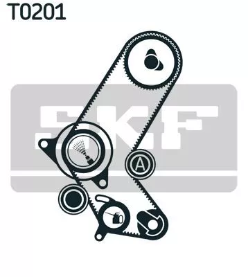 Skf VKMA 05700 Комплект ремня ГРМ