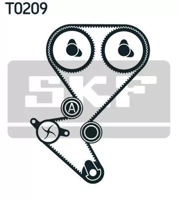 Skf VKMA 03258 Комплект ремня ГРМ