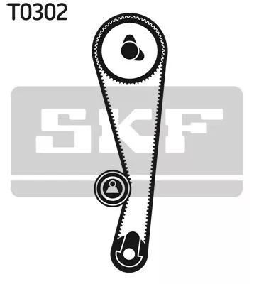 Skf VKMA 94102 Комплект ремня ГРМ