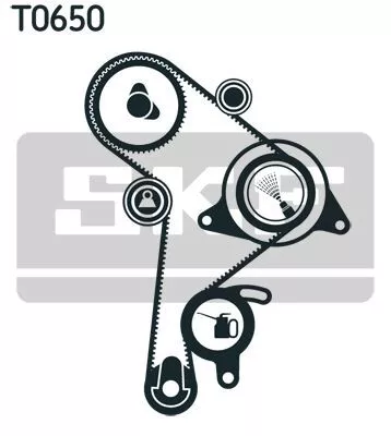Skf VKMA 01014 Комплект ремня ГРМ