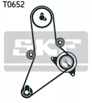 Skf VKMA 02383 Комплект ремня ГРМ
