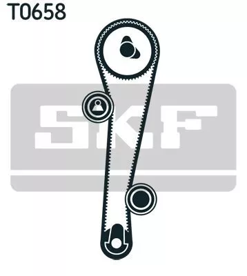 Skf VKMA 95656 Комплект ремня ГРМ