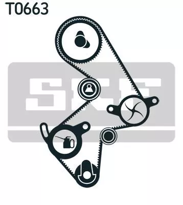 Skf VKMA 91003 Комплект ремня ГРМ
