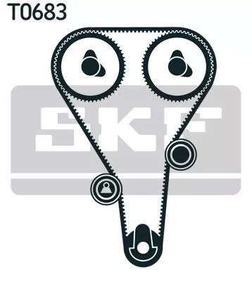 Skf VKMA 94201 Комплект ремня ГРМ