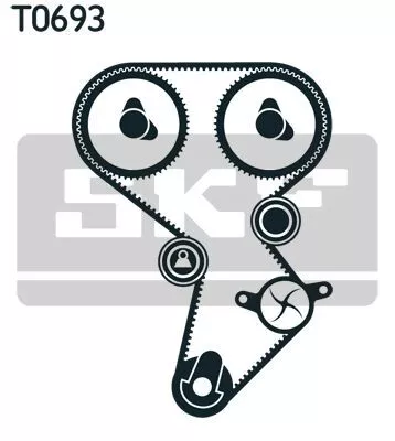 Skf VKMA 95624 Комплект ремня ГРМ