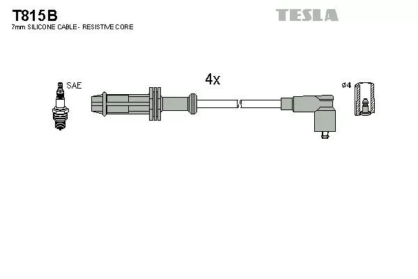 TESLA T815B Дроти запалювання