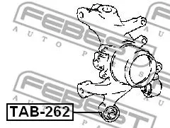 Febest TAB-262 Сайлентблок рычага