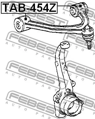 Febest TAB-454Z Сайлентблок рычага