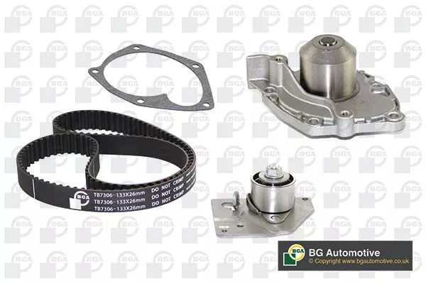 BGA TB7306CPK Комплект ременя ГРМ + помпа