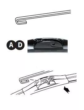 TRICO TF350L Щітки склоочисника